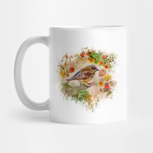 Lush Spring Bluebird Mug